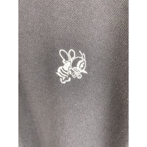 St. Ambrose Fighting Bee Alumni Assoc Lands End Navy Blue Polo Shirt Mens XL - Picture 3 of 8